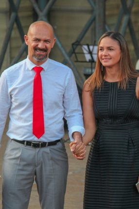 PASTOR LEON CON ESPOSA Y EL LIDER DE TODO EL MINISTERIO DR. SOARES